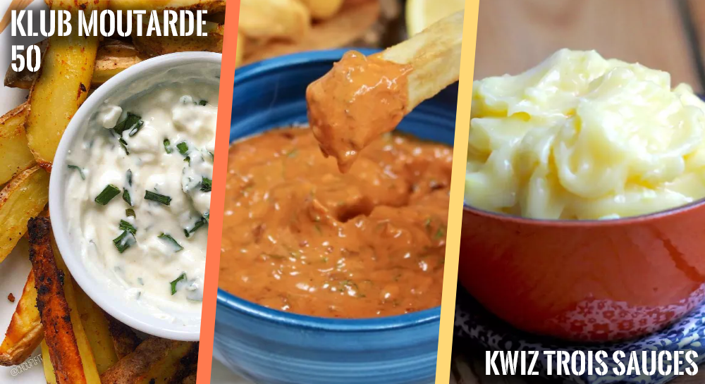 Klub Moutarde 50 : Kwiz 3 sauces Klub Moutarde 50 : Kwiz 3 sauces
